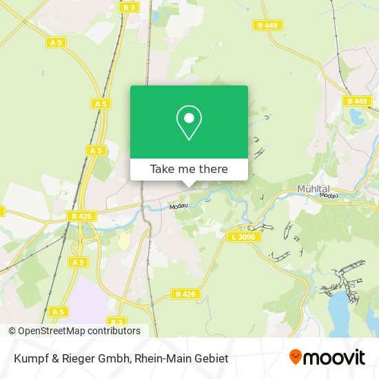 Kumpf & Rieger Gmbh map
