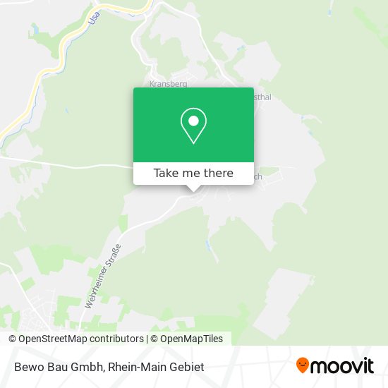 Bewo Bau Gmbh map