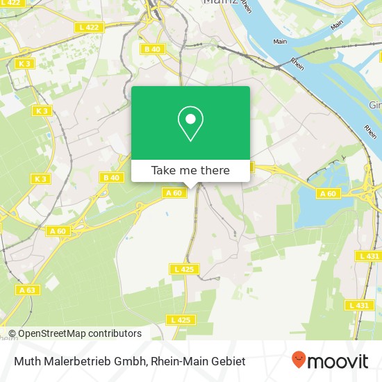 Muth Malerbetrieb Gmbh map