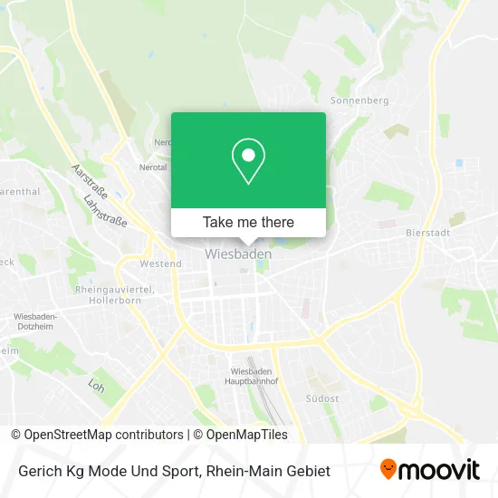 Карта Gerich Kg Mode Und Sport