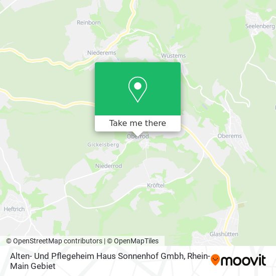 Alten- Und Pflegeheim Haus Sonnenhof Gmbh map