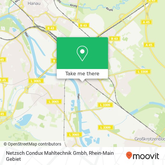 Netzsch Condux Mahltechnik Gmbh map