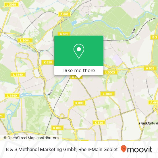 B & S Methanol Marketing Gmbh map
