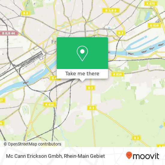 Mc Cann Erickson Gmbh map