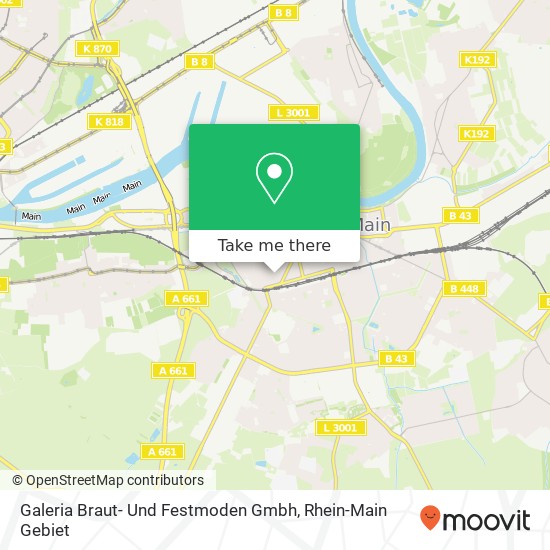 Карта Galeria Braut- Und Festmoden Gmbh