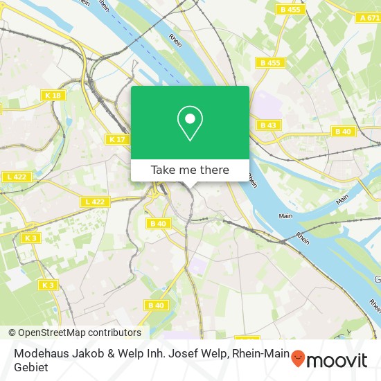 Modehaus Jakob & Welp Inh. Josef Welp map