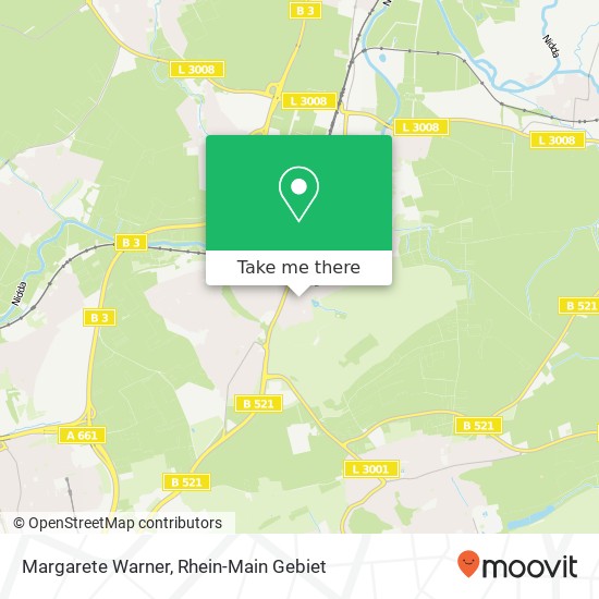 Margarete Warner map