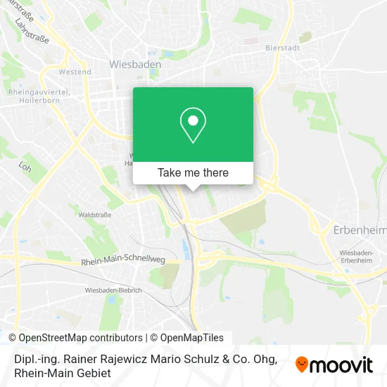 Карта Dipl.-ing. Rainer Rajewicz Mario Schulz & Co. Ohg