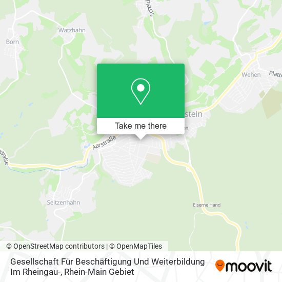 Gesellschaft Für Beschäftigung Und Weiterbildung Im Rheingau- map