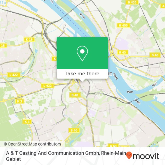 A & T Casting And Communication Gmbh map