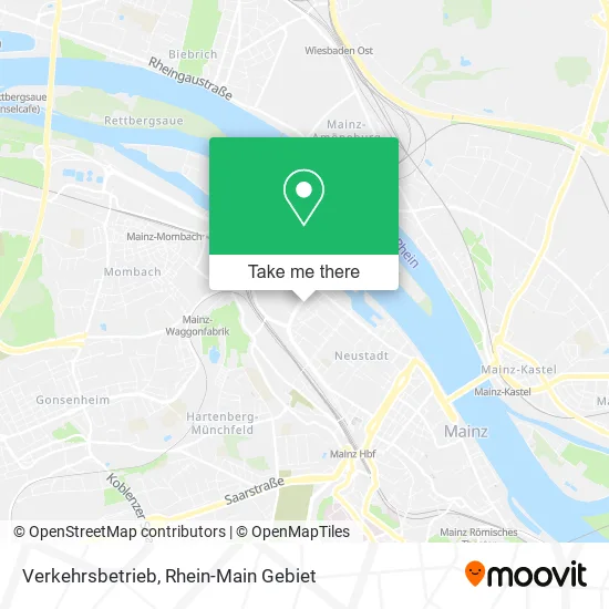 Карта Verkehrsbetrieb