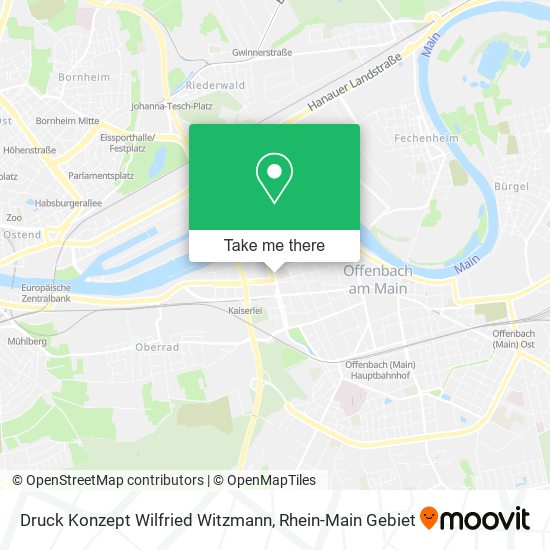 Druck Konzept Wilfried Witzmann map