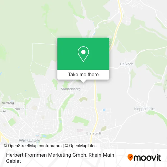 Herbert Frommen Marketing Gmbh map