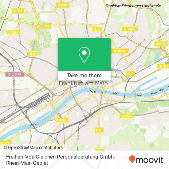 Freiherr Von Gleichen Personalberatung Gmbh map