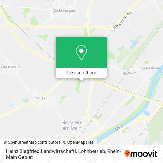 Карта Heinz Siegfried Landwirtschaftl. Lohnbetrieb