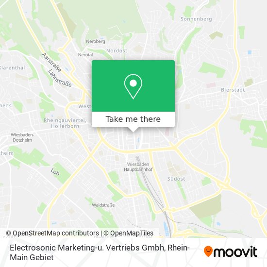 Electrosonic Marketing-u. Vertriebs Gmbh map