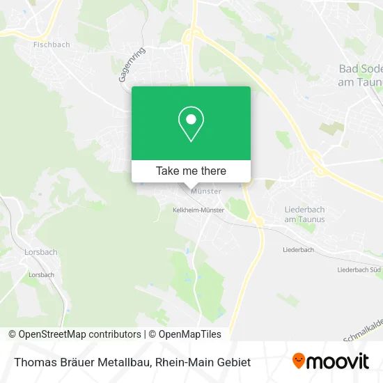 Карта Thomas Bräuer Metallbau