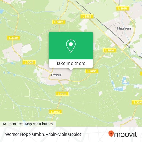 Werner Hopp Gmbh map