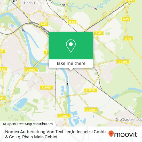 Nomex Aufbereitung Von Textilien,leder,pelze Gmbh & Co.kg map