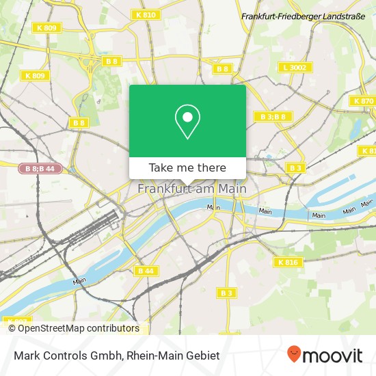 Mark Controls Gmbh map