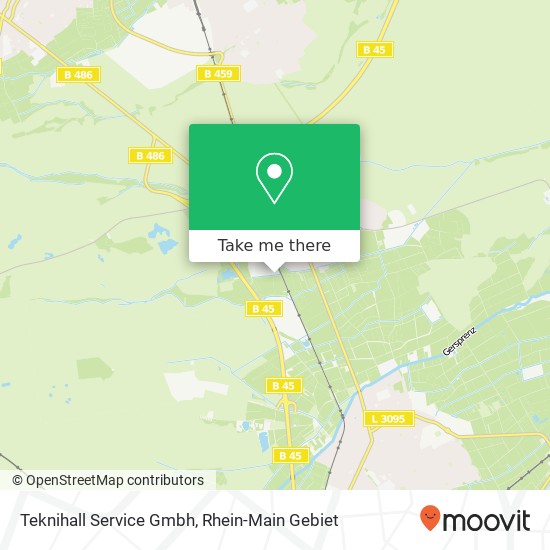 Карта Teknihall Service Gmbh