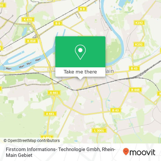 Карта Firstcom Informations- Technologie Gmbh