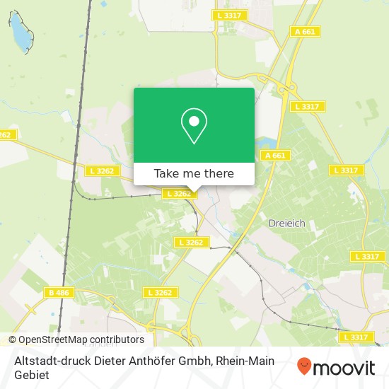 Altstadt-druck Dieter Anthöfer Gmbh map