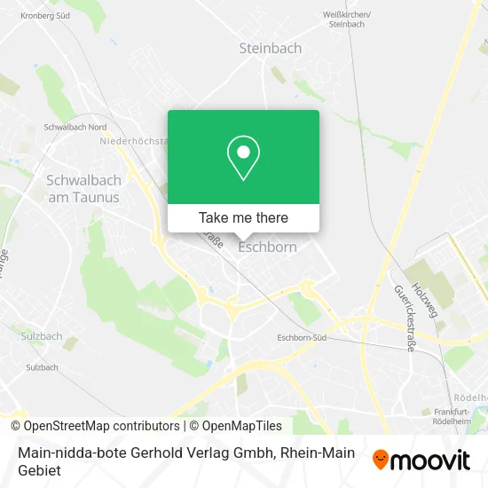 Карта Main-nidda-bote Gerhold Verlag Gmbh