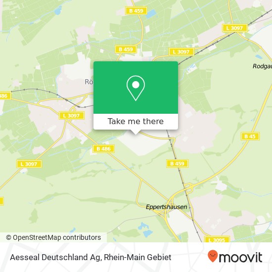 Aesseal Deutschland Ag map