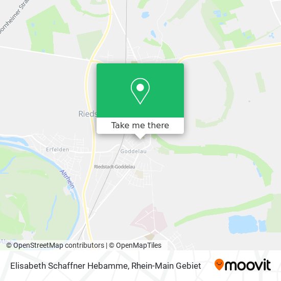 Elisabeth Schaffner Hebamme map