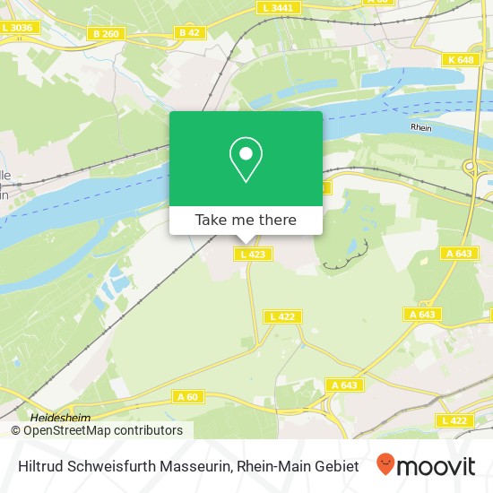 Hiltrud Schweisfurth Masseurin map