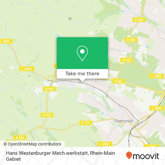 Hans Westenburger Mech.werkstatt map