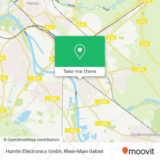 Hamlin Electronics Gmbh map