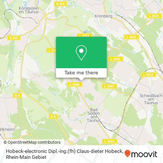 Hobeck-electronic Dipl.-ing.(fh) Claus-dieter Hobeck map