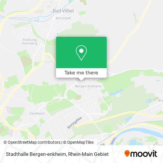 Stadthalle Bergen-enkheim map