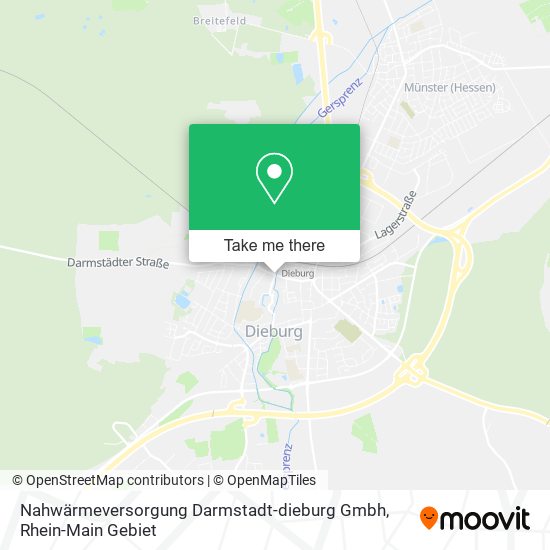 Nahwärmeversorgung Darmstadt-dieburg Gmbh map