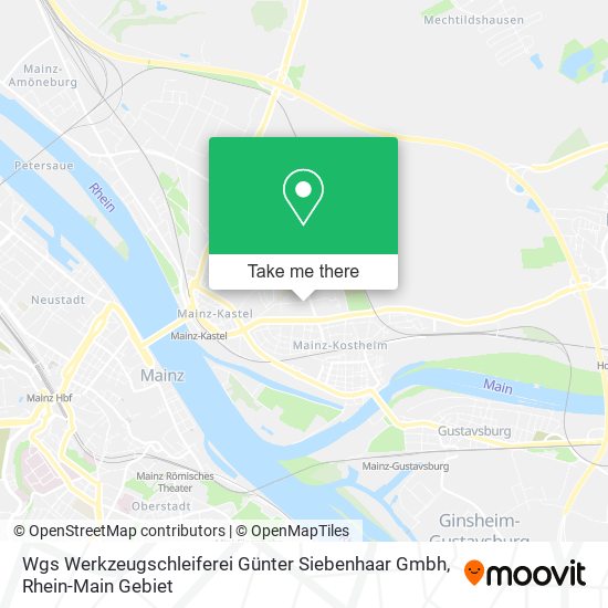 Wgs Werkzeugschleiferei Günter Siebenhaar Gmbh map