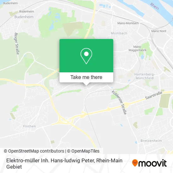 Карта Elektro-müller Inh. Hans-ludwig Peter