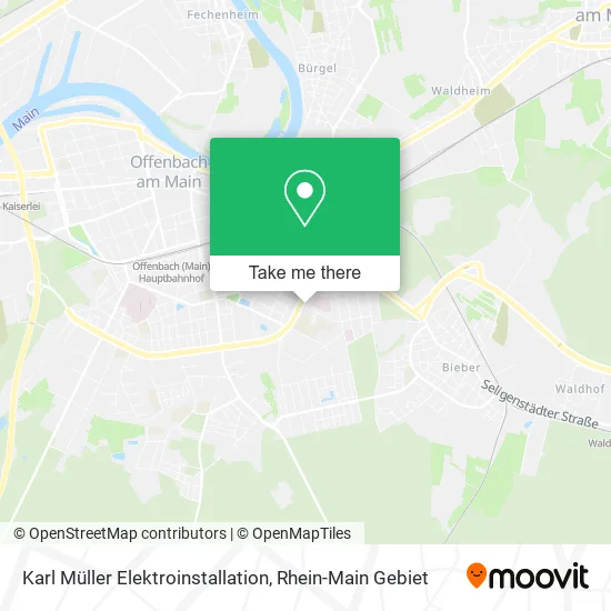 Карта Karl Müller Elektroinstallation