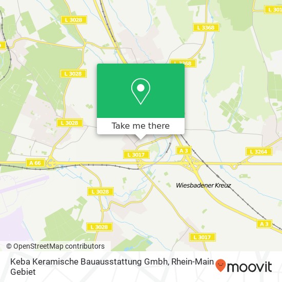 Keba Keramische Bauausstattung Gmbh map