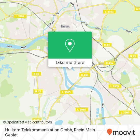 Hu-kom Telekommunikation Gmbh map