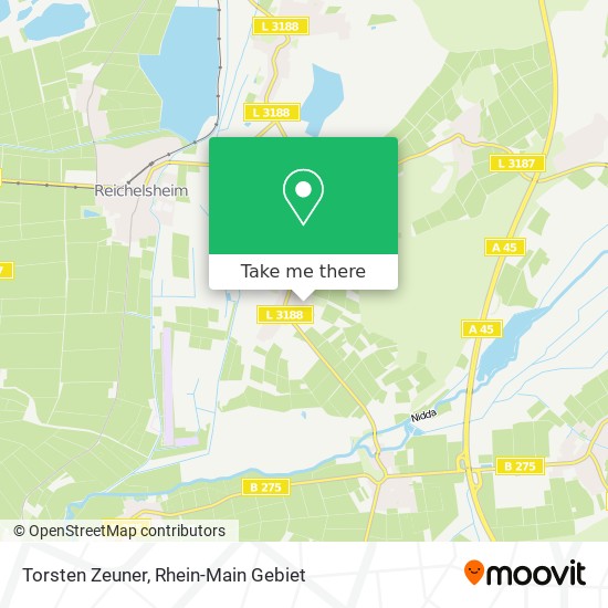 Torsten Zeuner map