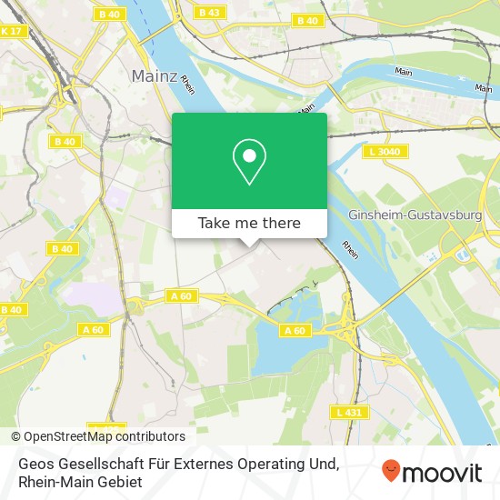 Geos Gesellschaft Für Externes Operating Und map