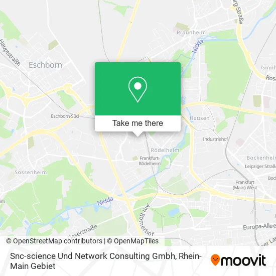 Карта Snc-science Und Network Consulting Gmbh