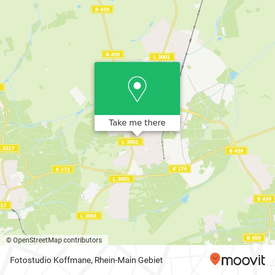 Fotostudio Koffmane map