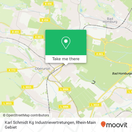 Karl Schmidt Kg Industrievertretungen map