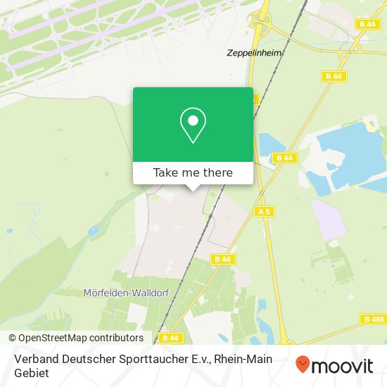 Карта Verband Deutscher Sporttaucher E.v.