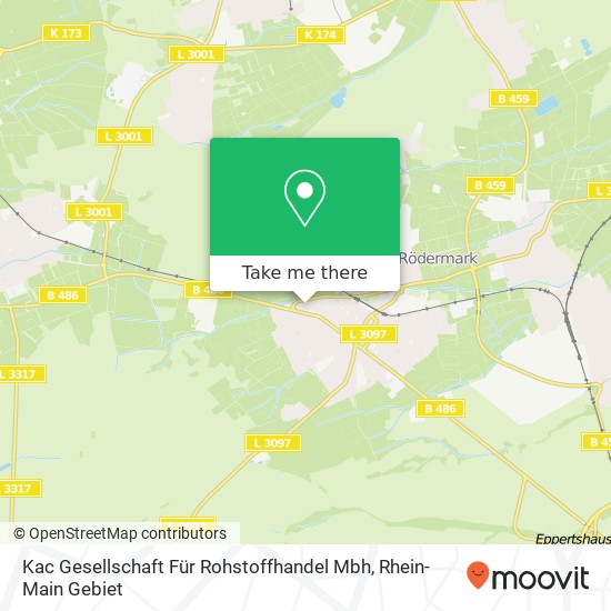 Kac Gesellschaft Für Rohstoffhandel Mbh map