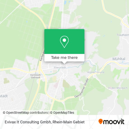 Evivax It Consulting Gmbh map