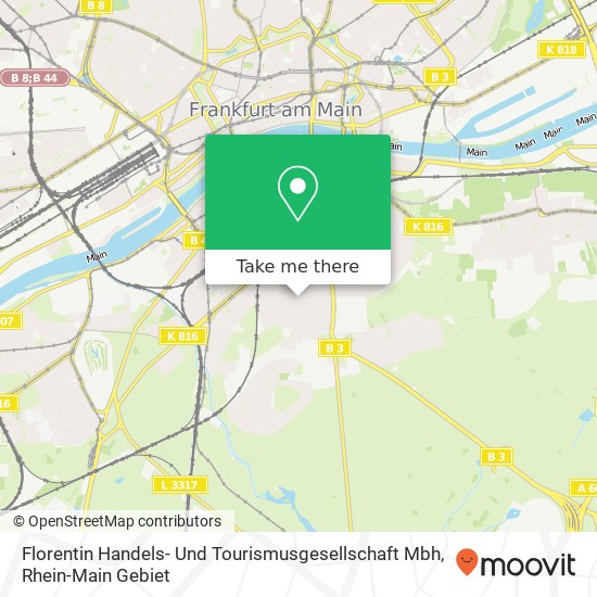 Florentin Handels- Und Tourismusgesellschaft Mbh map